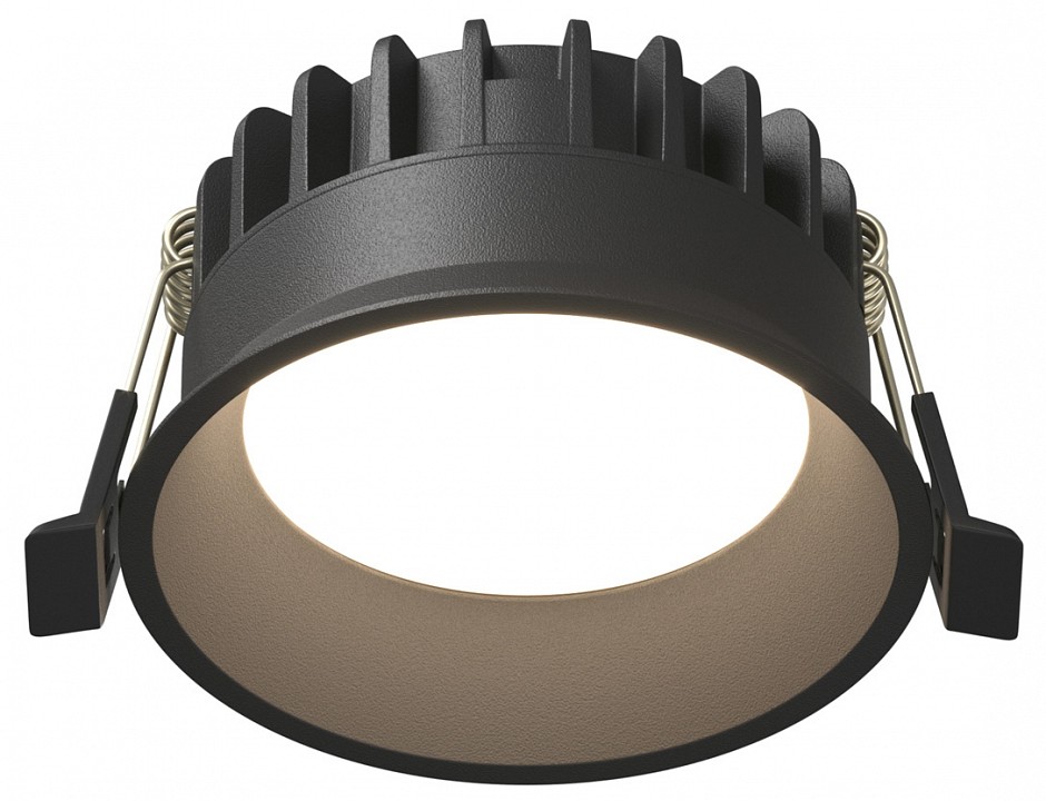 Светильник встраиваемый Maytoni Okno DL055-8W3-4-6K-B