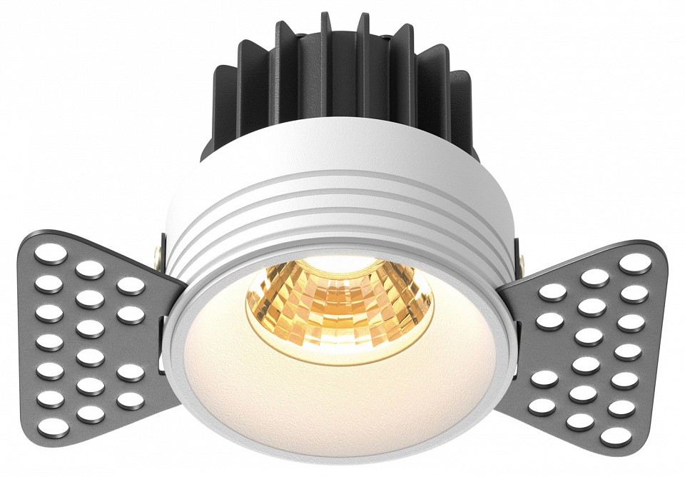 Светильник встраиваемый Maytoni Round DL058-7W2.7K-TRS-W